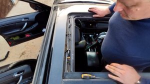 Ремонт панорамы bmw x5 e53 и устранение стука