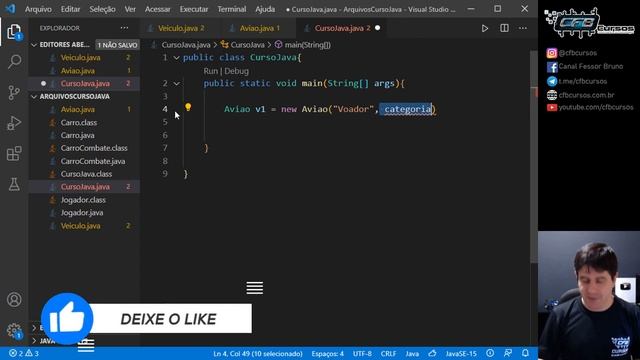 Entendendo SUPER em JAVA, superclasse e subclasse - Curso de Java - Aula 15 смотреть онлайн