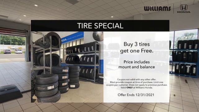 Williams Honda Tires - Williams Honda of Elmira Service Department смотреть онлайн