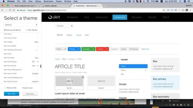 Build a responsive website tutorial 18 - updating the custom theme смотреть онлайн