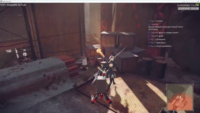 Играем в NieR: Automata(3.05.19)