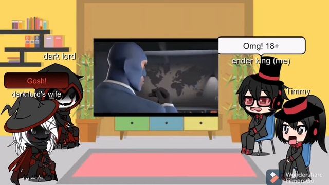 Gacha Life Reacts to Team fortress 2 Meet The Spy смотреть онлайн