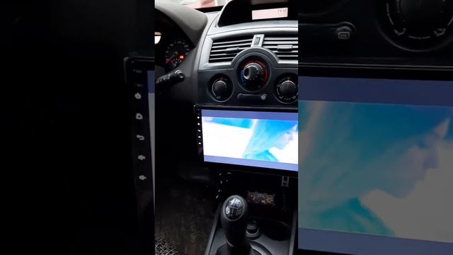 Рено Меган 2 установил автомагнитолу 10.1" смотреть онлайн