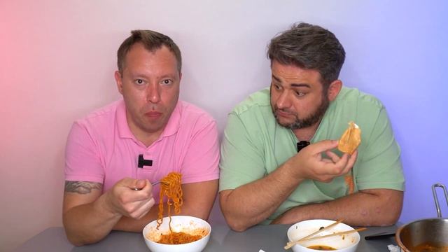 САМАЯ ОСТРАЯ ЛАПША В МИРЕ | и КИМЧИ ЛАПША смотреть онлайн
