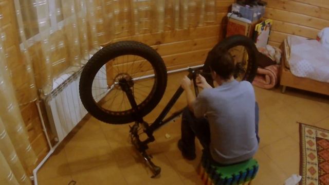 Поставили мотор Бафанг на Фэтбайк смотреть онлайн