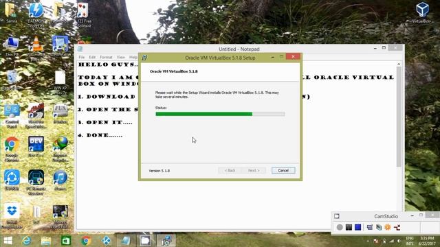 How To Install And Run Virtualbox On Windows 8.1 Pc/Laptop (In 3 Easy and Simple Steps) смотреть онлайн