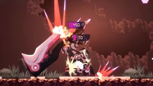 BLOOD ENGINE Metroidvania Horizontal ACT Game смотреть онлайн