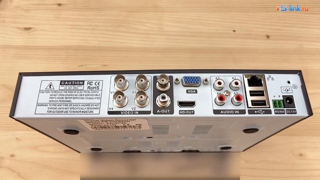 Комплект видеонаблюдения AHD 8Мп Ps-Link KIT-C804HD 4 камеры для улицы смотреть онлайн