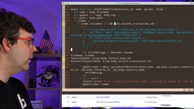 Live Coding at Work #5 (Node.js) Separating Real & Guest Auth, Refactoring смотреть онлайн