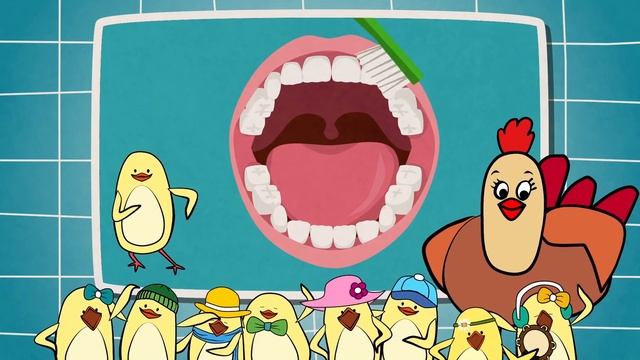 Tooth Bugs Go Away | Brushing Teeth | The Singing Walrus смотреть онлайн