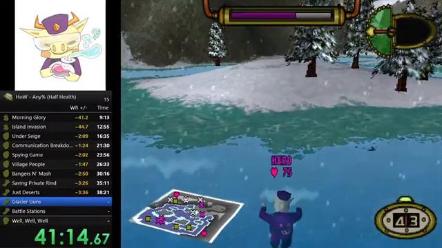 Hogs of War - Half Health Speedrun - 1:22,31.720 (WR - retimed) смотреть онлайн