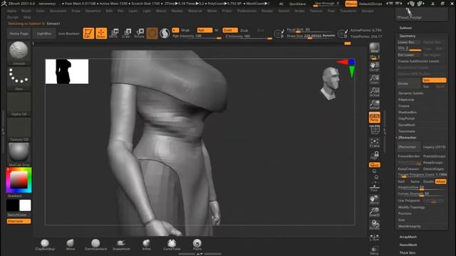 Скульптинг МЕХАНИКУСА в 3D | Warhammer 40000 в стиле АНИМЕ | Zbrush/Blender смотреть онлайн