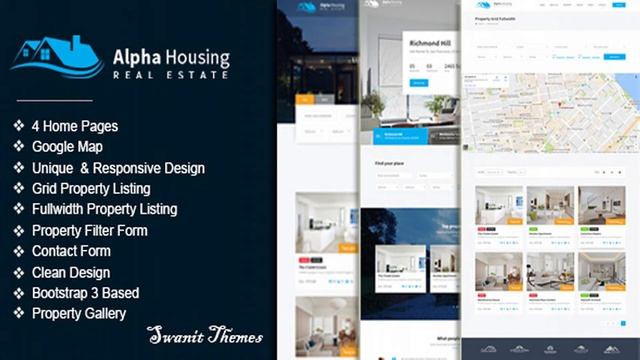 Alpha Housing - Real Estate Multipurpose Template | Themeforest Website Templates and Themes смотреть онлайн
