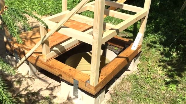 Дачный туалет своими руками смотреть онлайн