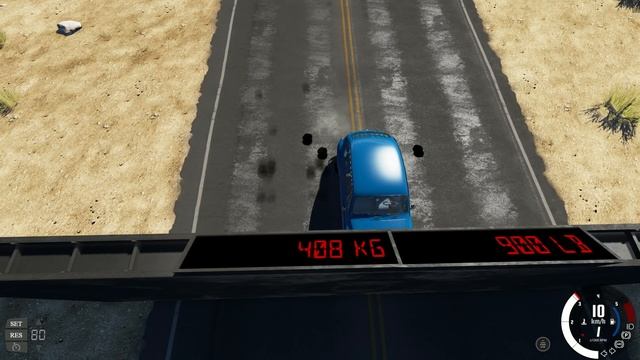 Сила УДАРА Машин В КГ | Сколько ЖМЕТ - BeamNg Drive смотреть онлайн