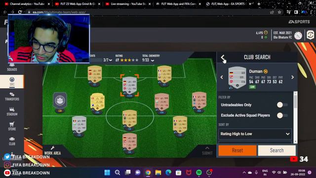 FUT 23 Web App Grind & Giveaway Winner Announcement Live | FIFA 23 Ultimate Team смотреть онлайн