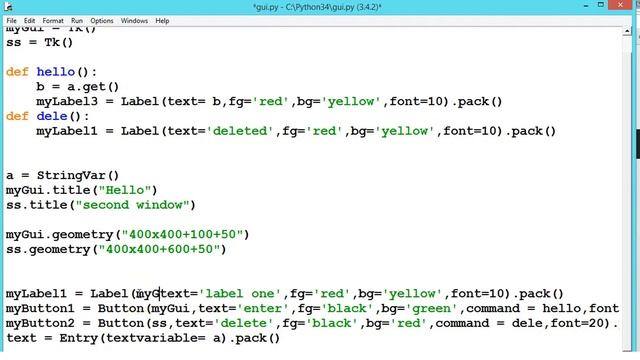 Python GUI: Showing Second window from Main Window and passing Main window data to it Tutorial# 8 смотреть онлайн