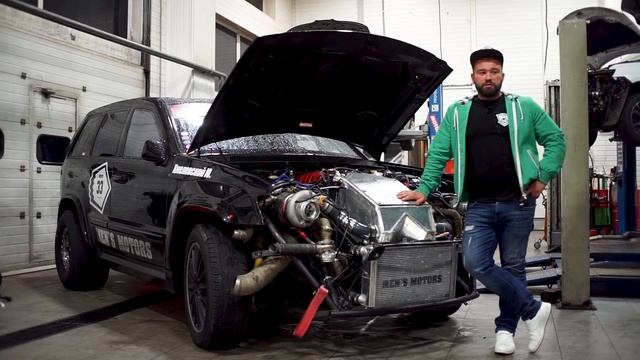 SRT8 на 1500 л.с! Быстрейший Внедорожник России! смотреть онлайн