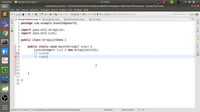 Java Collection Tutorial | Arraylist - Introduction & Internals - part 1 смотреть онлайн