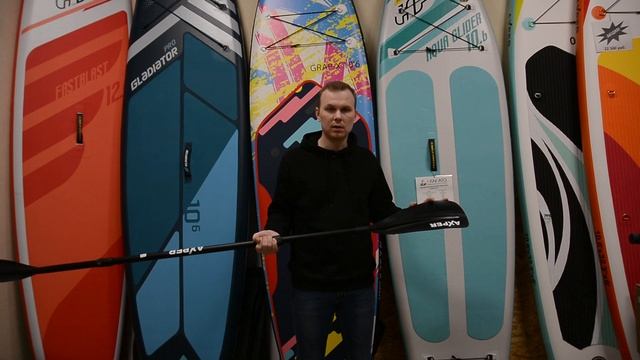 Обзор весла для SUP boards Axper SUP/КАЯК смотреть онлайн