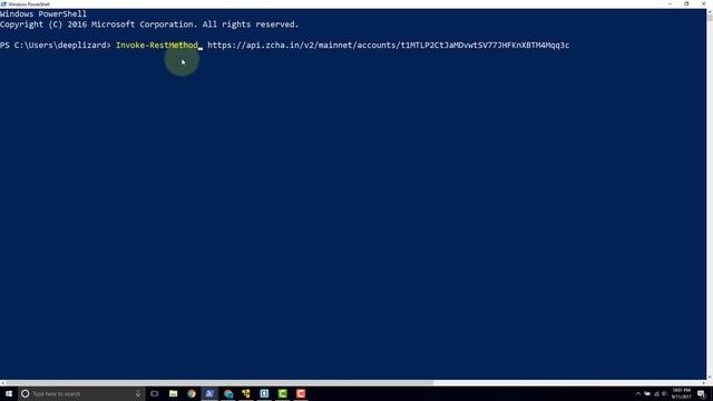 Zchain ZCash block explorer API - PowerShell Code смотреть онлайн