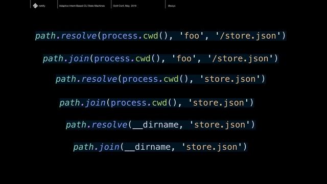 OclifConf: Adaptive Intent-based CLI State Machines (from Netlify) смотреть онлайн