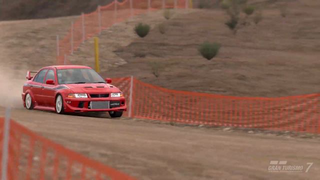 Gran Turismo 7 . Mitsubishi Lancer Evo. VI GSR T.M. SPC '99 . "Fishermans Ranch" Replay A (GT7Rally смотреть онлайн