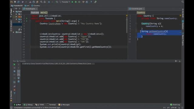 Java Programming Tutorials - 40 - More on Adding Objects to a LinkedList Data Structure смотреть онлайн