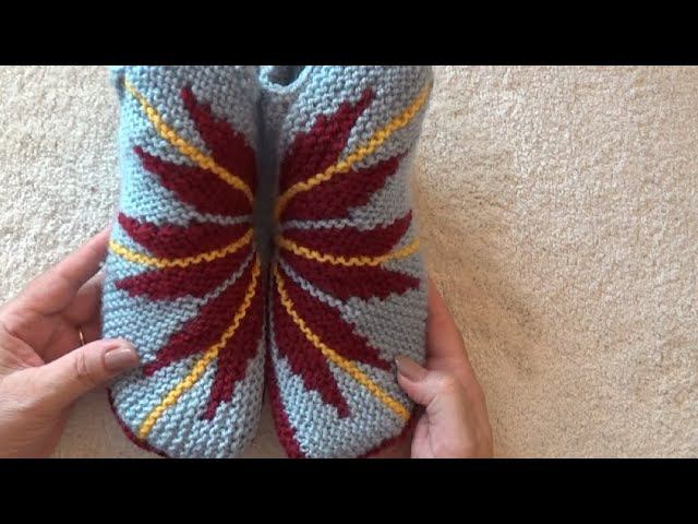 Тапочки "Уголки" которые вам понравятся. Hausschuhe, die dir gefallen werden смотреть онлайн