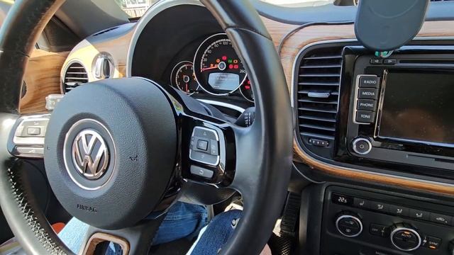 How to reset oil change service Volkswagen Beetle A5. 폭스바겐 더비틀 오일리셋 방법 смотреть онлайн