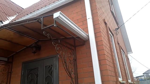 #делайсам #козырек #handmadehouse Козырек своими руками