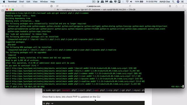 DigitalOcean | How to upgrade from PHP 7.0 to PHP 7.1 on Ubuntu DigitalOcean VPS - LAMP/Apache смотреть онлайн