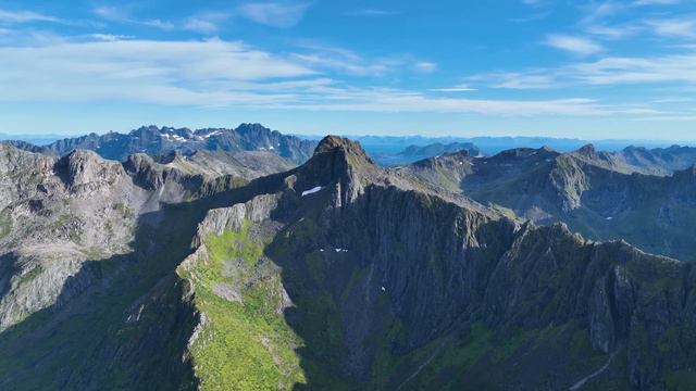#4kvideo , Grunnførfjord, Lofoten, Norway - 4K Nature Landscape With Epic Mountains, Lakes And Sea