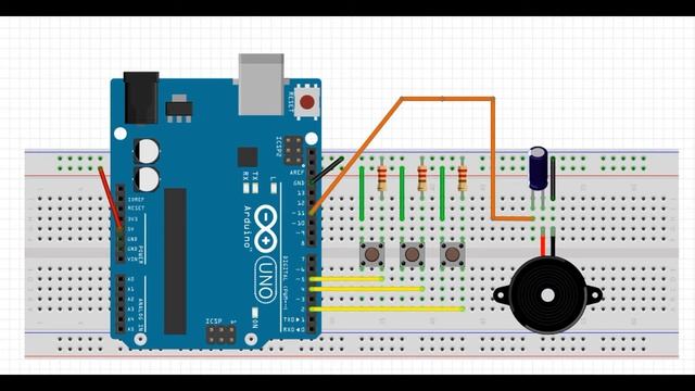 Ардублок. Урок 8. Подключение зуммера к Ардуино.