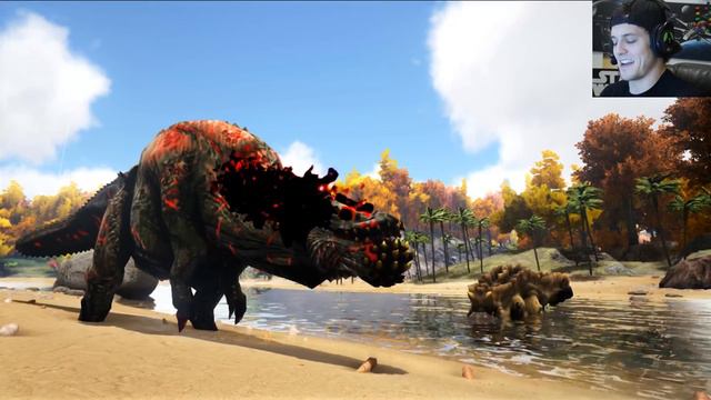 Ark Survival Evolved - MOST EPIC MONSTERS BATTLE FOR DOMINANCE!! - Ark Modded Gameplay смотреть онлайн