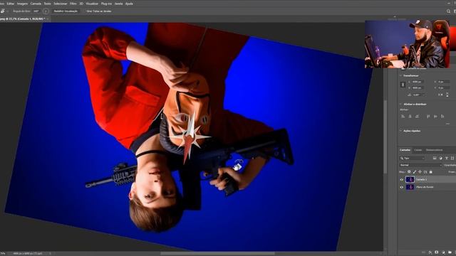 ? Como girar a foto no Photoshop смотреть онлайн