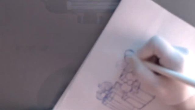 Скетч, Рисуем новогодние подарки обычной шариковой ручкой смотреть онлайн