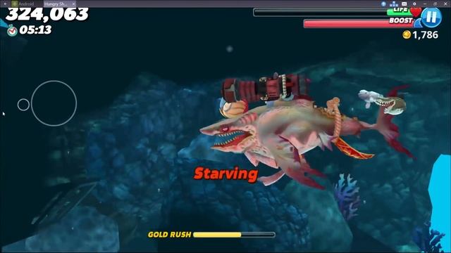 Hungry Shark World Game Play On PC смотреть онлайн