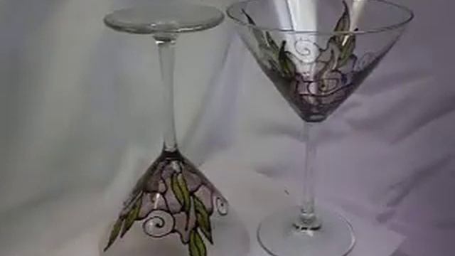 hand painted martini glasses смотреть онлайн