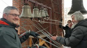 Колокольный звон в храме прп.Серафима Саровского в Дегунино г.Москва 15.12.2019