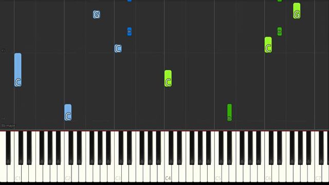 Felix Theme (Piggy Roblox Soundtrack) - Easy Piano Tutorial! смотреть онлайн
