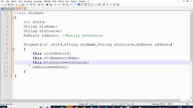 Ep45: Real World Example of Aggregation(Entity Reference) in Java | Core Java смотреть онлайн