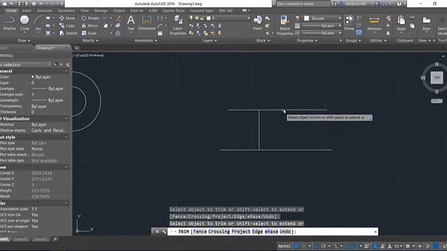 AutoCAD 3 дарс. Modify инструментлари. 3 AutoCAD lesson. Modify tools. смотреть онлайн