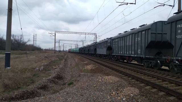 КЖД ВЛ8м-1626 С Хопперами смотреть онлайн