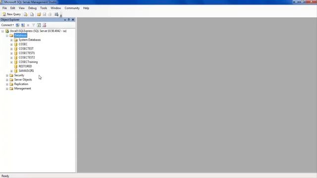 SATATYA SAMAS Database Backup and Restore смотреть онлайн