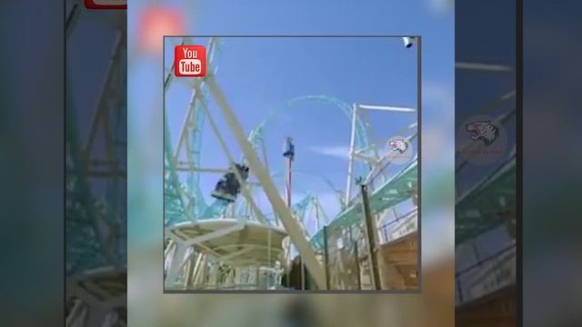Rolling coaster ride | Dangerous roller coaster | Roller coaster | Roller coaster scary | #shorts смотреть онлайн