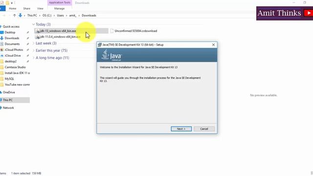 How to Install Java JDK 13 on Windows 10 смотреть онлайн