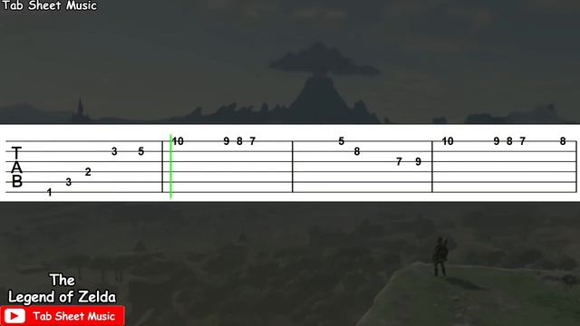 The Legend of Zelda: Ocarina of Time - Title Theme Guitar Tutorial смотреть онлайн
