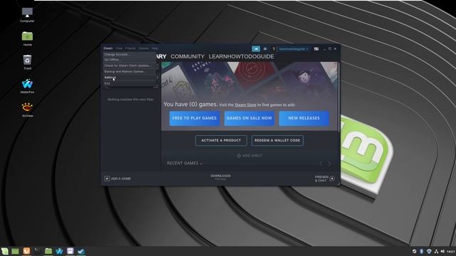 Linux Mint 19.3 and Steam - Play Games on Linux смотреть онлайн