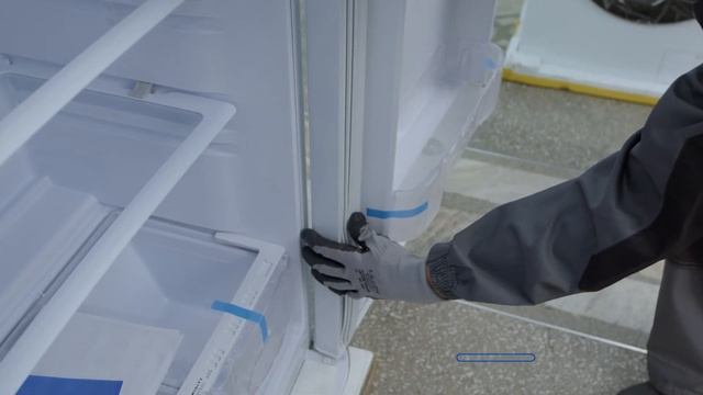 Замена уплотнителя с креплением в паз смотреть онлайн